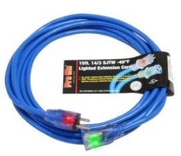 Pro Glo® 14/3 SJTW Lighted Extension Cord with CGM - 100'