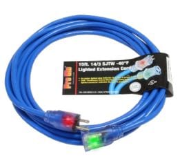 Pro Glo® 14/3 SJTW Lighted Extension Cord with CGM - 100'
