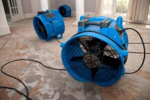 Water damage restoration equipment