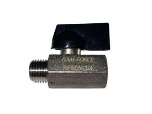 Ram Force Shut Off Valve