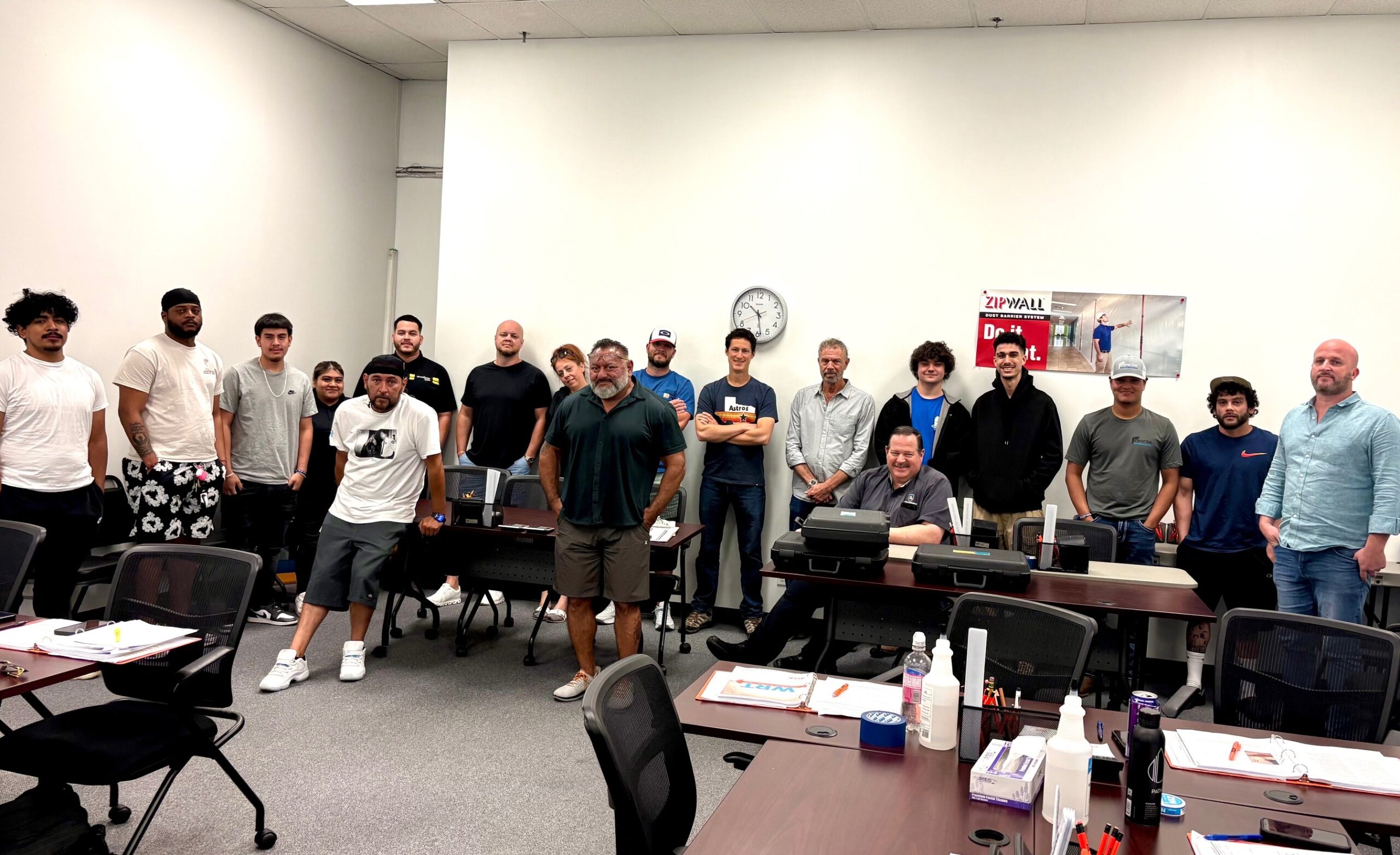 WRT/ASD Combo IICRC Training Class at Atex