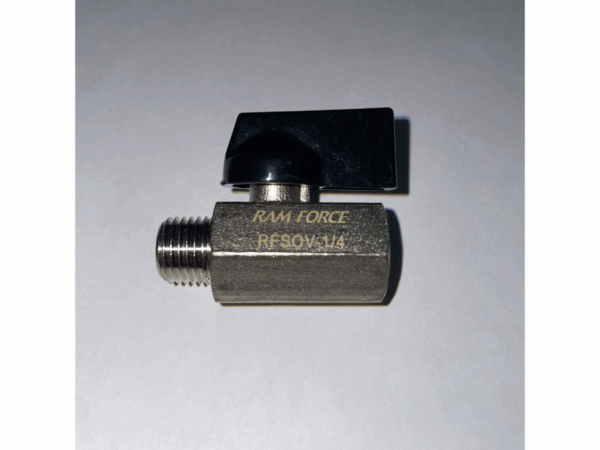 Ram Force Shut Off Valve